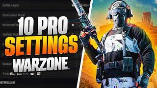 *10 SETTINGS* that EVERY PRO PLAYER Uses in WARZONE!