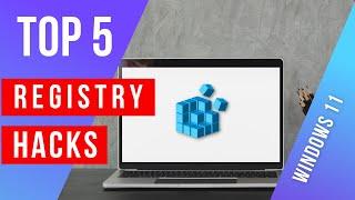 Registry Editor Windows 11 - Best registry hacks to make windows 11 Faster