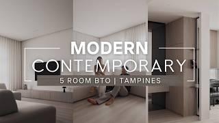 Inside A $100k BTO Modern Contemporary Meets Monastic Minimalism Reno | Home Tour | Spouse The House