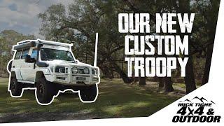 VDJ78R LandCruiser Troop Carrier | 78 Series Custom Build Troopy | Mick Tighe 4x4 & Outdoor