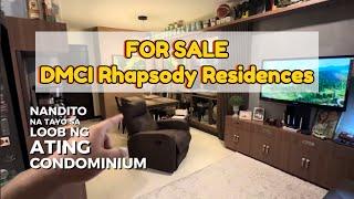 Unit with Parking and CGT Included @DMCI P5.8M | 2-Bedroom 66sqm Condominium | Rhapsody Residences