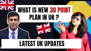 New 30 Point Plan For UK Govt | UK Immigration Update |  Who is Going To Be Affected ?