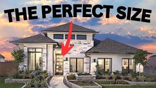 AMAZING PERRY HOMES MODEL HOUSE TOUR CLOSE TO HOUSTON TEXAS | $553,900