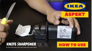 IKEA ASPEKT Knife Sharpener | How To Use