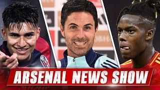 Arsenal News Show: Arteta says ready to be active transfer window! | Free run at Nico Williams!