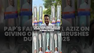 PAP’s Faisal Abdul Aziz on giving out toothbrushes during GE2025