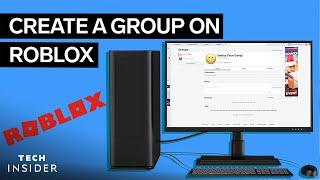 How To Create A Group On Roblox