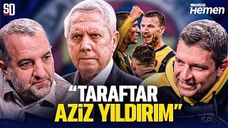 “ÖRNEK SPORCU, ÖRNEK İNSAN” | Fenerbahçe 3-1 Başakşehir, Aziz Yıldırım, Dzeko & En-Nesyri, Stoper