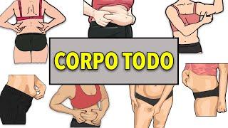 Queima De GORDURA Corporal TOTAL - TREINO PARA O CORPO TODO EM CASA