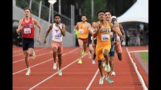 D2 Runner Oussama Bouchayby Takes Down Bryce Hoppel In 800m at Texas Relays - Interview