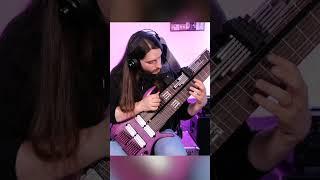 Playing with the 14-String FM Guitar.