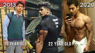 My 7 Year Natural Transformation Journey - 15-22 Years Old | Fat To Aesthetic | Siddhant Rai Sikand