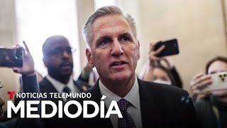 McCarthy optimista en el Capitolio tras un fracaso histórico | Noticias Telemundo