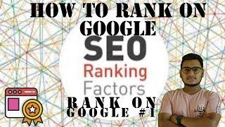 How to rank on Google - THE QUATERz