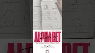 Alphabet Tracing Workbook for Preschoolers