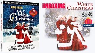 White Christmas 1954 4K Edition (Review and Unboxing) (Bing Crosby Danny Kaye) Digital Code Giveaway