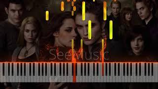 The Twilight Saga - The Cullens by Alexandre Desplat Piano Tutorial