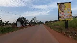 République de Guinée (Guinée Conakry)  Route Boffa vers Boké Gopro / Guinea Road Boffa to Boké