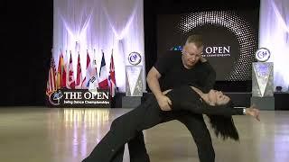 Kyle Redd and Susan Kirklin - Strictly Champions Finals - The Open 2023