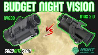 Night Operators Max 2.0 vs NVG30  Budget Digital Night Vision