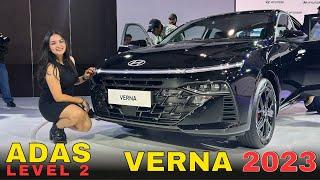 New Hyundai Verna 2023 - All Details | ADAS L2 Features #hyundaiverna #Verna2023 #newverna