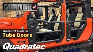 Carnivore Tube Doors for Jeep Wrangler JK, JL & Gladiator JT