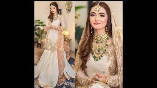 Most Latest and Designer Nikkah Dresses For Brides #fashiondesigner #fashion #nikkah #nikkahdress