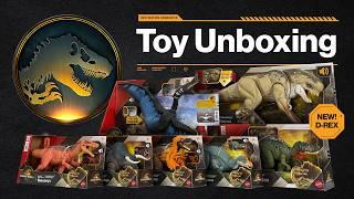 UNBOXING Jurassic World Rebirth: 4K Review of NEW 2025 Mattel Toys (D-REX!) / CollectJurassic.com
