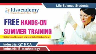 Free Hands-on Biotech Summer Training