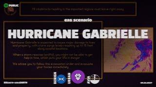 Hurricane Gabrielle | EAS Scenario | Emergency Alert System