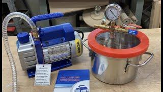 VEVOR Vacuum Pump Testing with DIY Vacuum Pad