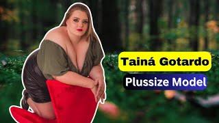 Brazilian Plussize Model Tainá Gotardo Biography | Wiki | Age | Facts | Figure | BustSize | Plussize