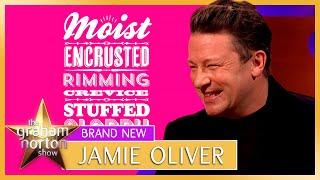 Jamie Oliver Reveals NSFW Words That Shouldn't Be Used In Cookbooks | The Graham Norton Show