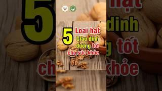5 Loại Hạt Giàu Dinh Dưỡng Tốt Cho Sức Khỏe – Ăn Ít Nhưng Lợi Ích Lớn | Đức Phương Medical