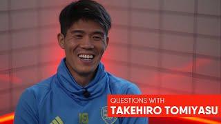 Takehiro Tomiyasu Reveals Which Arsenal Teammate is the TOUGHEST to Defend!