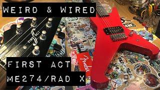 First Act ME274/'Rad X' mini guitar