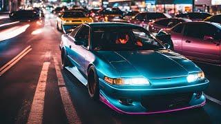 JDM Vibes  Phonk Beats with Urban Night Ambience [chill JDM phonk music]