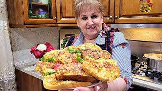 Горячие БУТЕРБРОДЫ к чаю! Завтрак на скорую руку. Просто и вкусно!