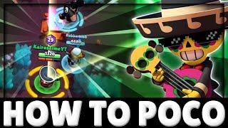 How to Use & Counter Poco! | Carries Gems Like a Boss! | Poco Tech | Brawl Stars Guide