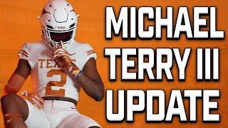 Michael Terry III visited Texas and…?