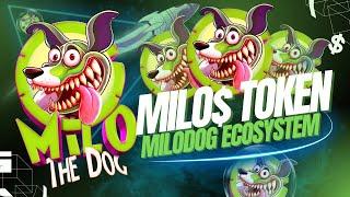 MiloDog.com Review:T Charismatic Journey of MILO DOG in the Crypto Space  The Mask's Memecoin Buzz!