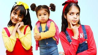 Katy Cutie and Ashu wants to learn good behavior with sisters & friends