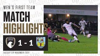 EXTENDED HIGHLIGHTS | WsM AFC 1 - 1 Weymouth | Vanarama National League South | 5.11.24