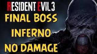 Resident Evil 3 Remake - Final Boss (Inferno) No damage