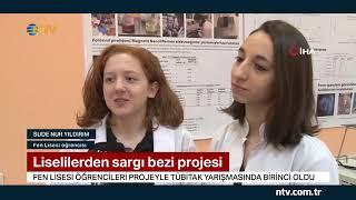 Liselilerden sargı bezi projesi... (TÜBİTAK yarışmasında birinci oldular)