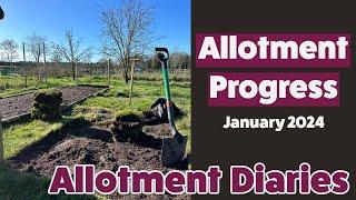 Allotment Diary | January 2024 | Progress Update