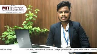 Subhojit Mahto | Journey at MITACSC | Student Talk