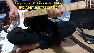 Ampli gitar murah sudah ada distorsi delay suara garang