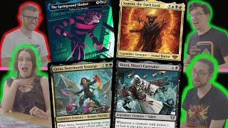 MTGSPECTACULAR #2 Umbris v Greta v Sauron v Shirei Commander Gameplay MTG EDH