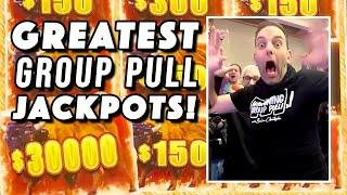 GREATEST Group Slot Pull JACKPOTS!